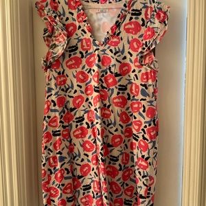 THML darling floral dress - size L